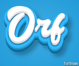 Orf Tekst Effect