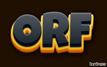 Orf Tekst effect