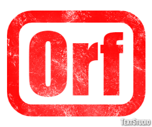 Orf Tekst Effect