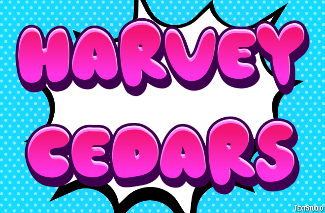 Harvey Cedars Efekt tekstowy