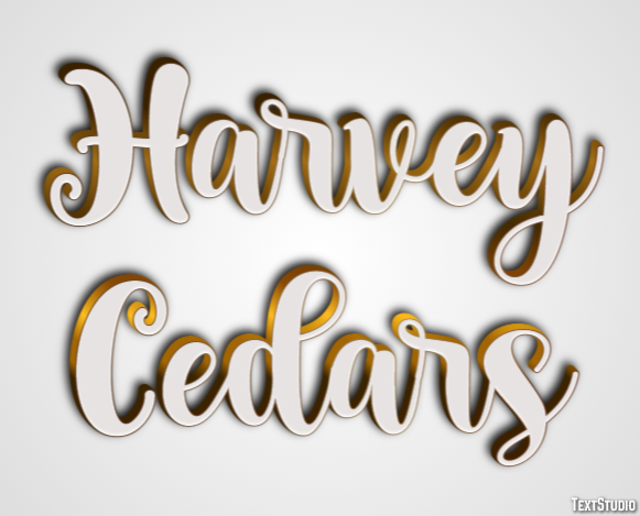 Harvey Cedars Efekt tekstowy