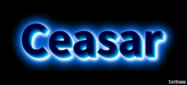 Ceasar Efekt tekstowy