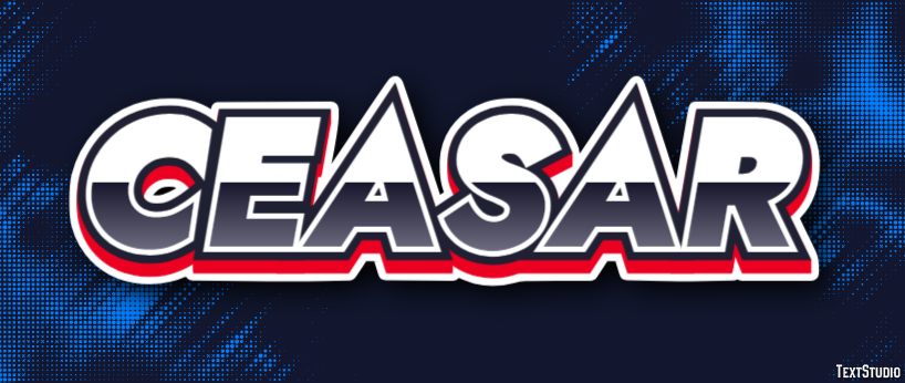 Ceasar Text Effect