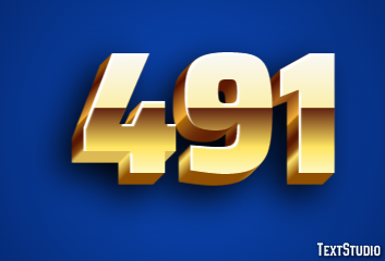 491 Text Effect
