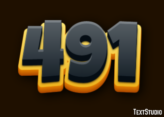 491 Text Effect