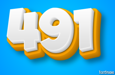 491 Text Effect