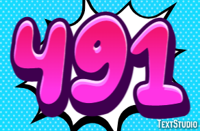 491 Text Effect