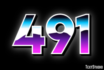 491 Text Effect