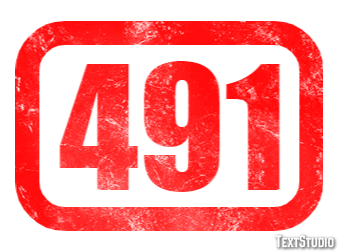 491 Text Effect