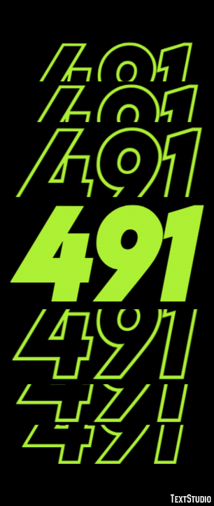 491 Text Effect