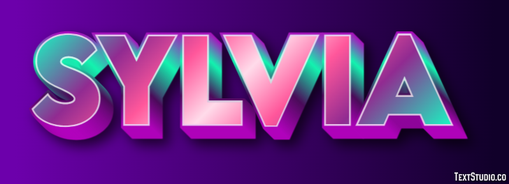 Sylvia Text Effect