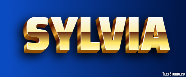 Sylvia Text Effect