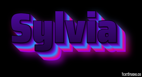 Sylvia Text Effect