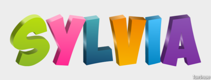 Sylvia Text Effect