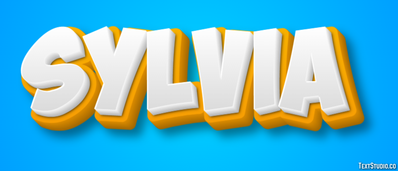 Sylvia Text Effect