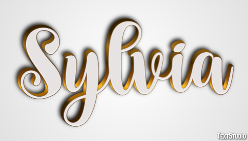 Sylvia Text Effect