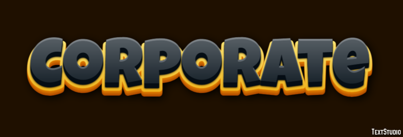 Corporate Text Effect