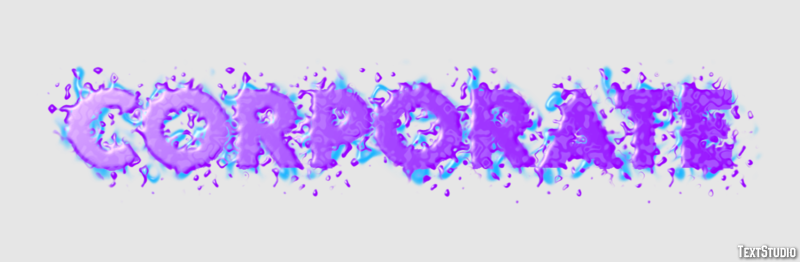 Corporate Text Effect