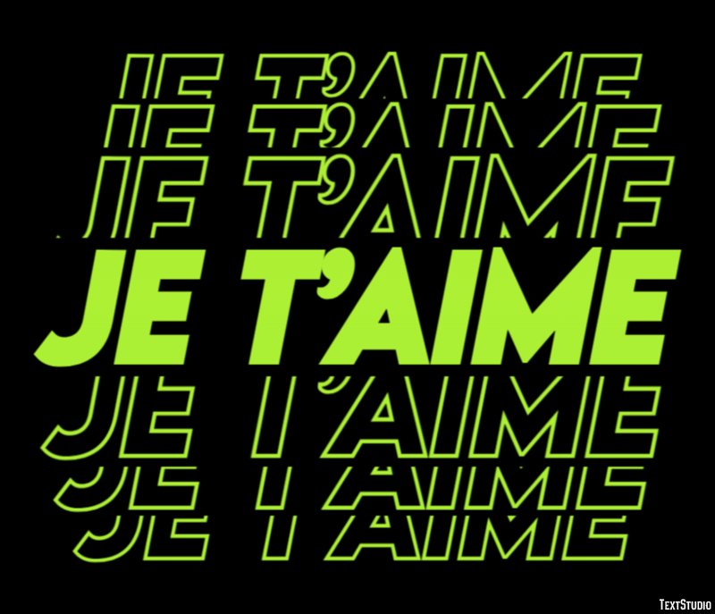 Je t’aime Metin Efekti