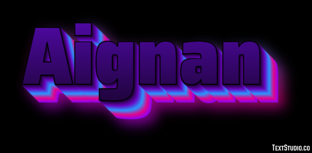 Aignan Texteffekt