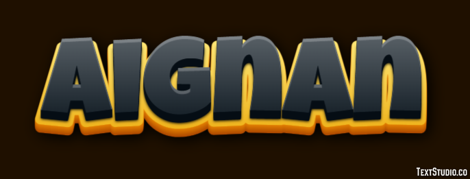Aignan Texteffekt