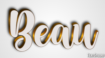 Beau Text effect