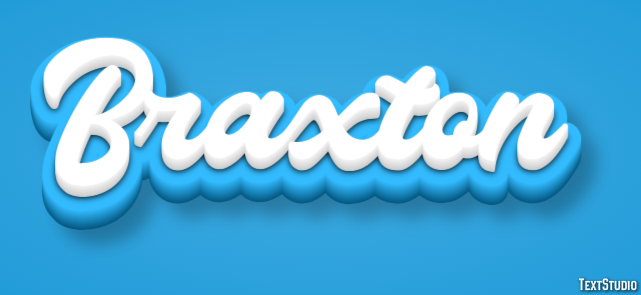 Braxton Text Effect