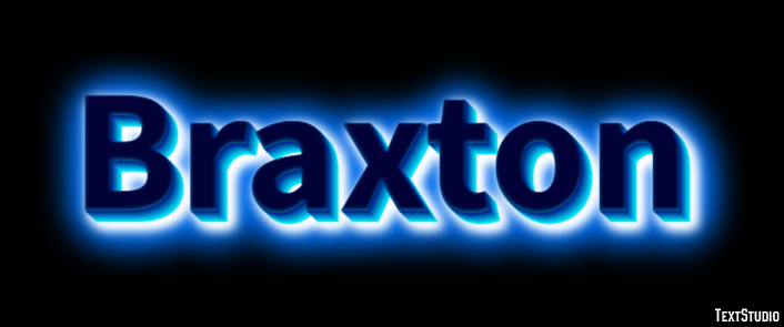 Braxton Text Effect