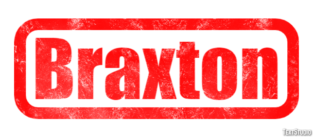 Braxton Text Effect
