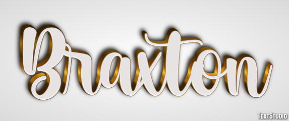 Braxton Text Effect