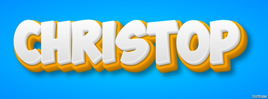 Christop Texteffekt
