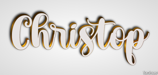 Christop Texteffekt