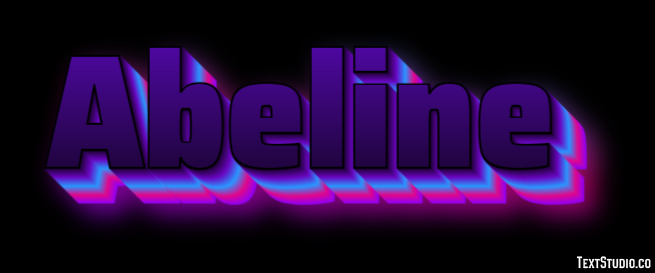 Abeline Effet de Texte