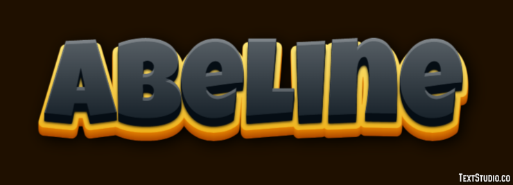 Abeline Effet de Texte