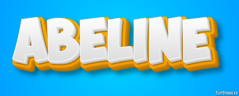 Abeline Effet de Texte