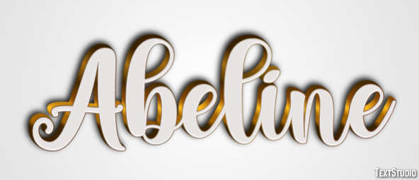 Abeline Effet de Texte