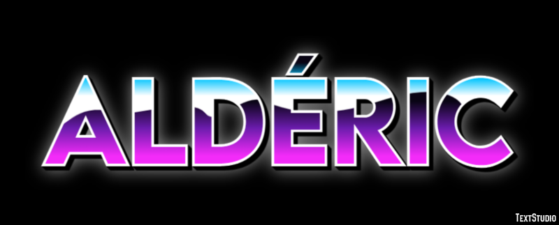 Aldéric Text Effect
