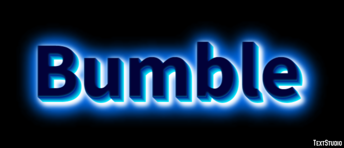 Bumble Text effect