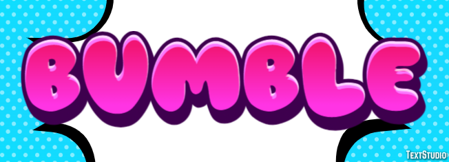 Bumble Text effect