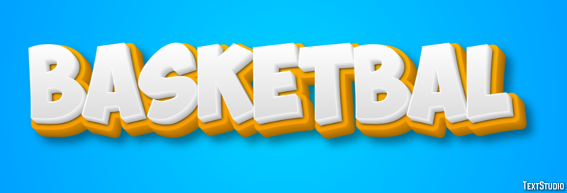 Basketbal Effetto testo