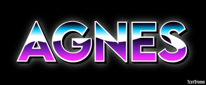 Agnes Text Effect