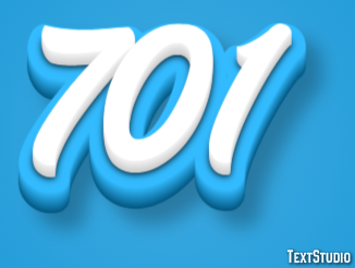 701 Texteffekt