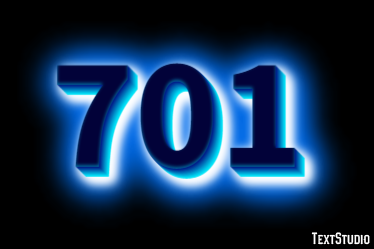 701 Efecto de Texto