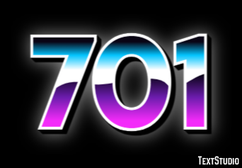 701 Efecto de Texto