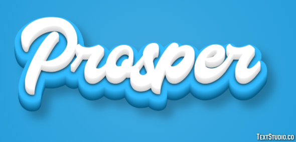 Prosper Text Effect