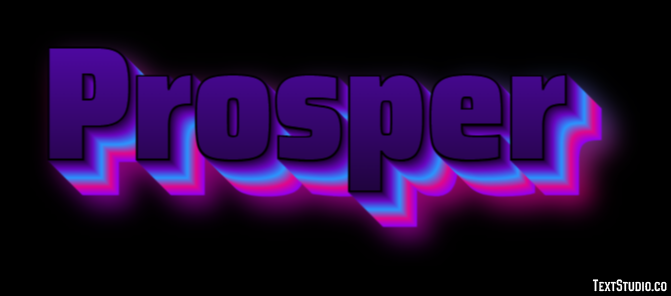 Prosper Text Effect