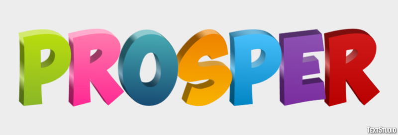 Prosper Text Effect
