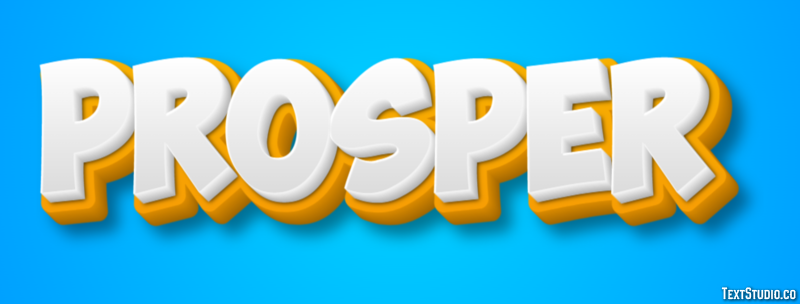 Prosper Text Effect