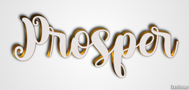 Prosper Text Effect