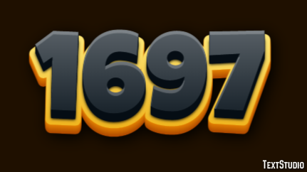 1697 Tekst Effect